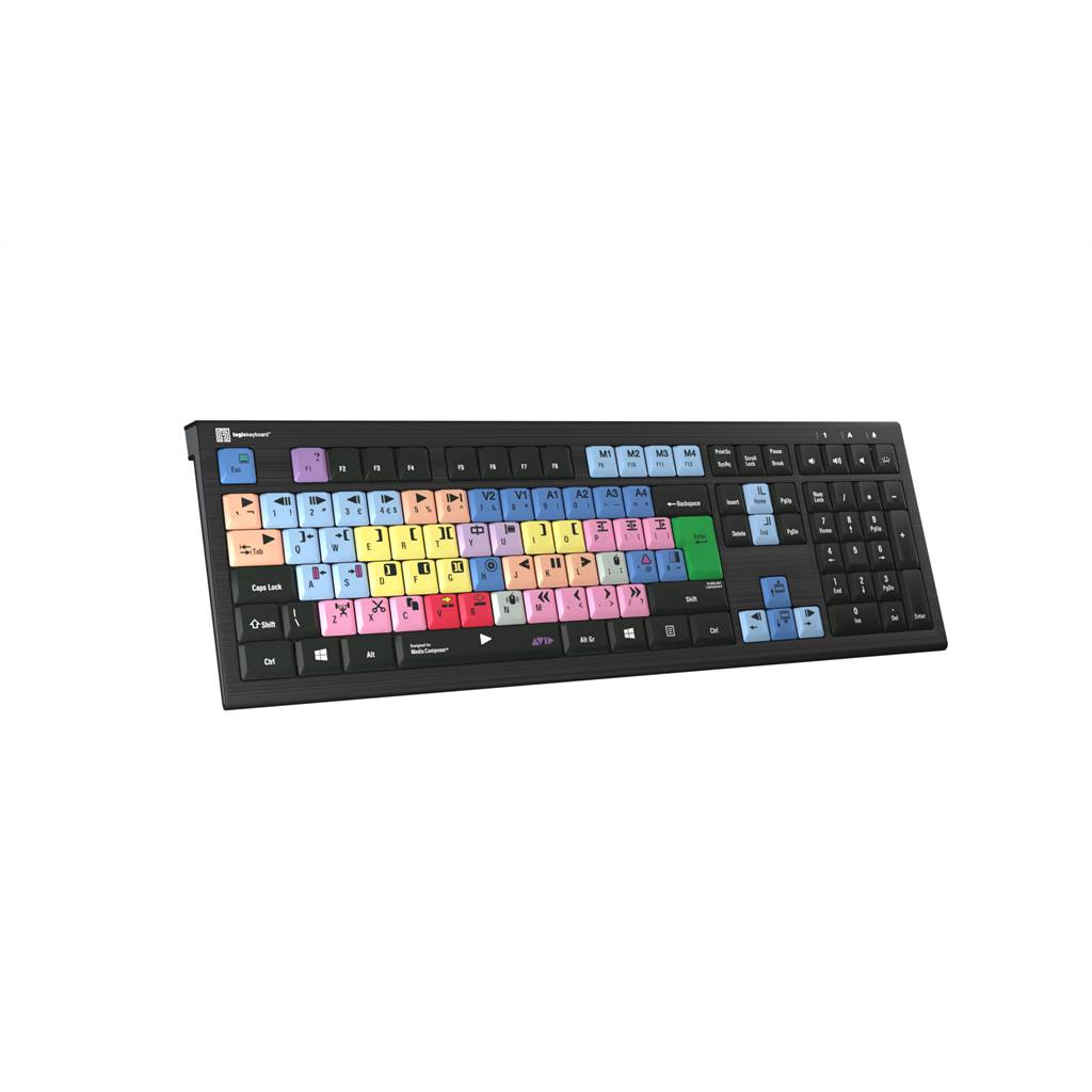 Astra2 Avid Media Composer Keyboard LKB-MCOM4-A2PC-UK
