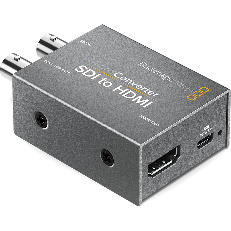 Blackmagic Micro Converter HDMI naar SDI 3G met power supply