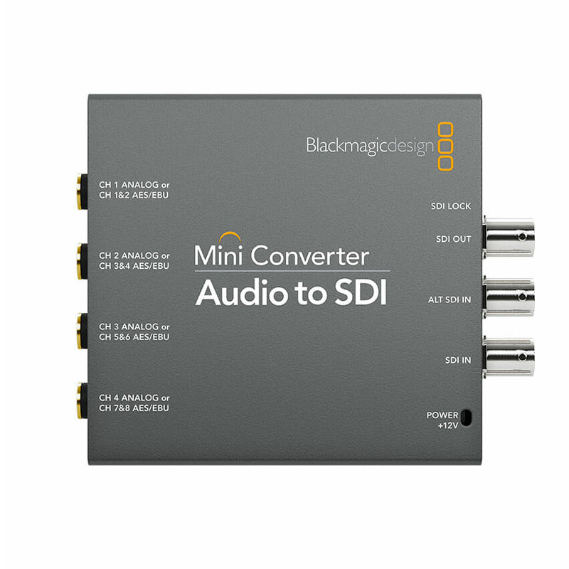 Blackmagic Mini Converter – Audio to SDI 2
