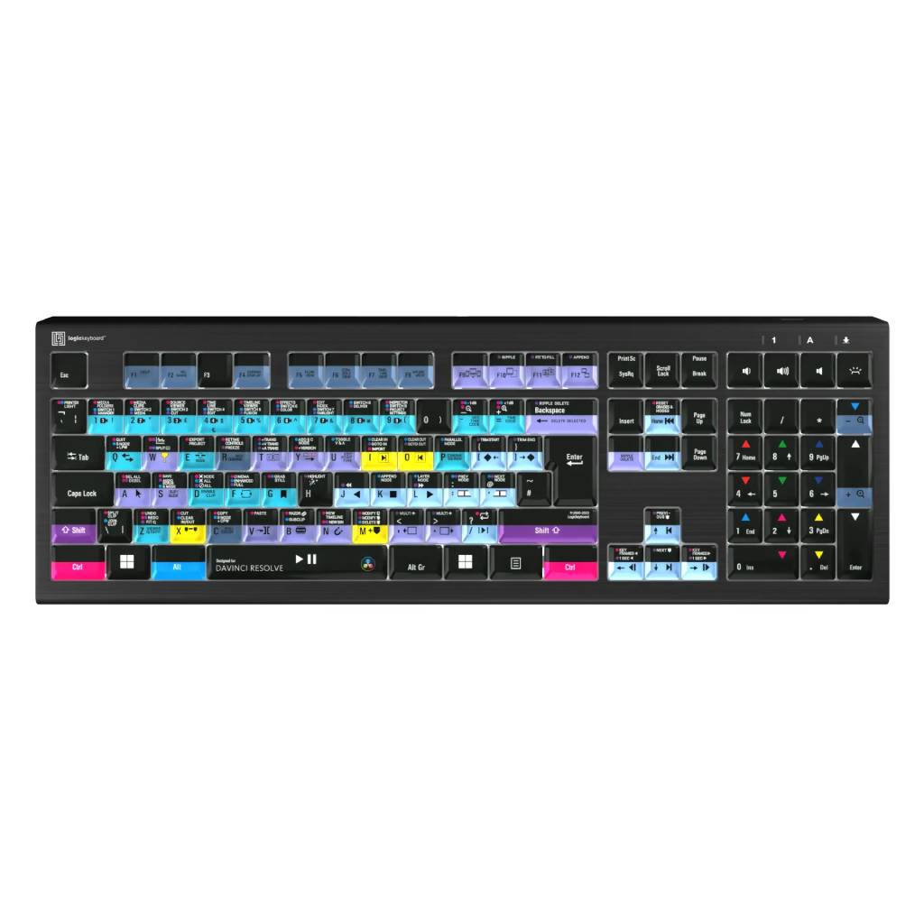 Logic Resolve Keyboard LKB-RESB-A2PC-UK