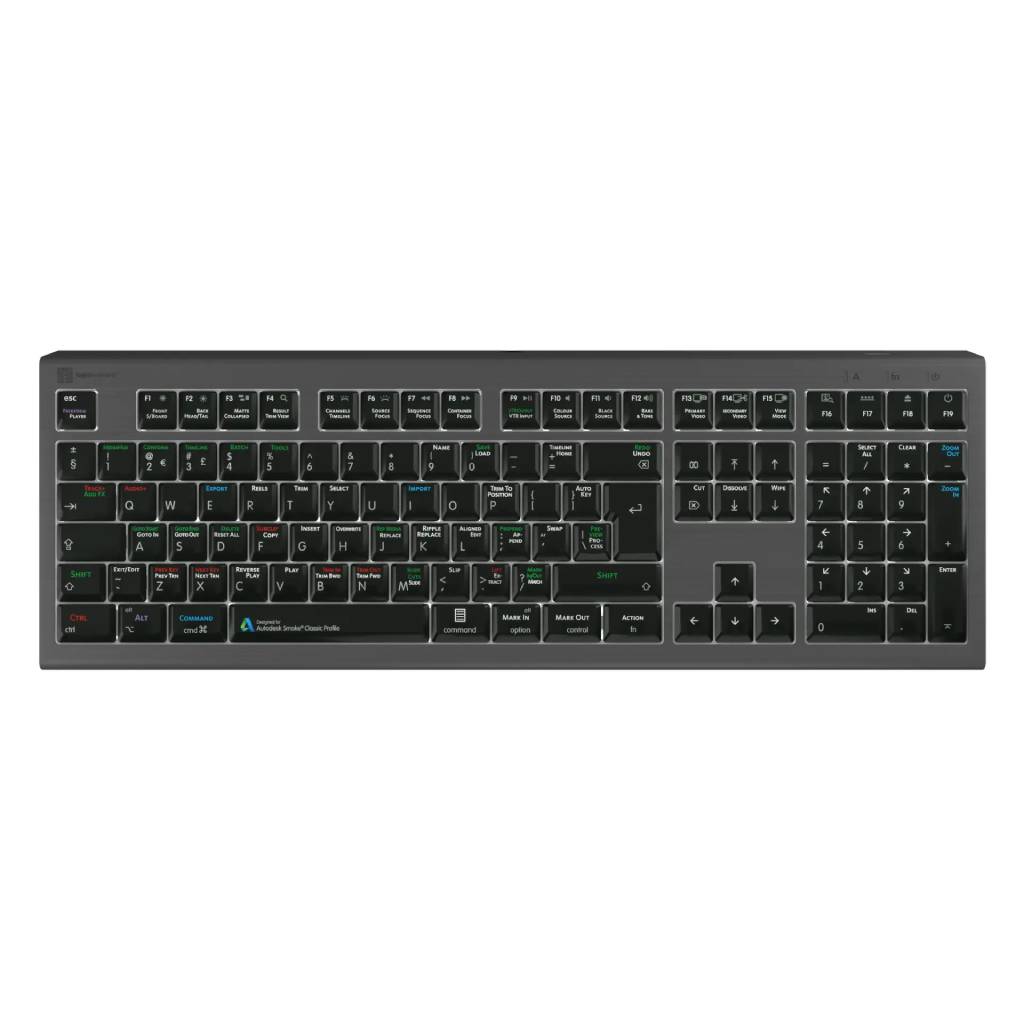 Logic Smoke Keyboard LKB-SMOKE-A2M-UK