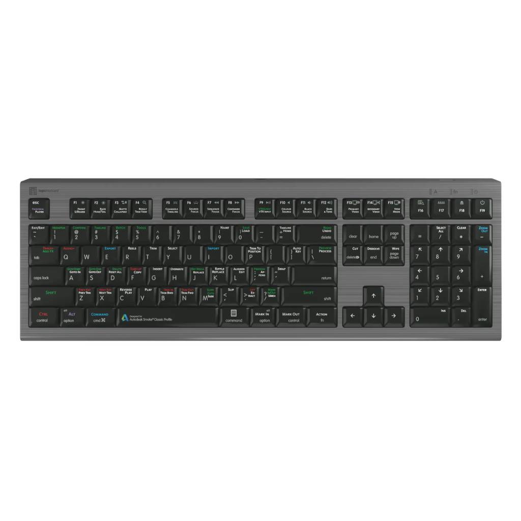 Logic Smoke Keyboard LKB-SMOKE-A2M-UK