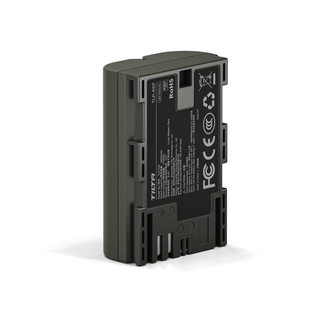 Tilta LP-E6P Batterij met USB-C Input (2400mAh) TLP-E6NH-GN