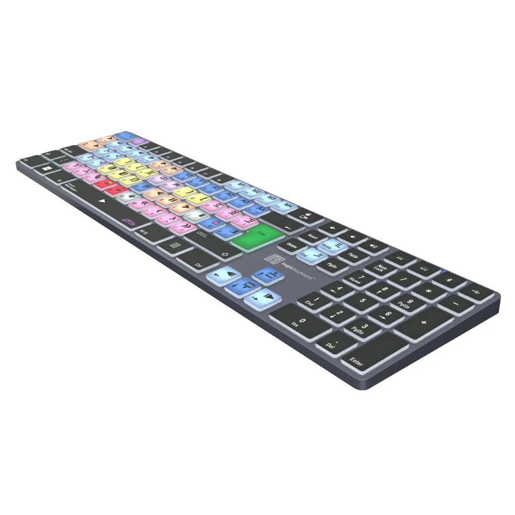 Titan Avid Media Composer Keyboard LKB-MCOM4-TPC-UK