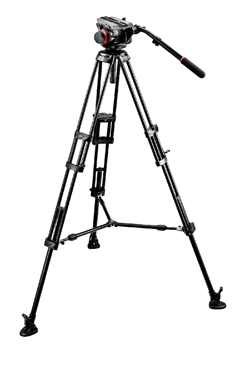 Manfrotto Midi Twin System 504HD, 546BK