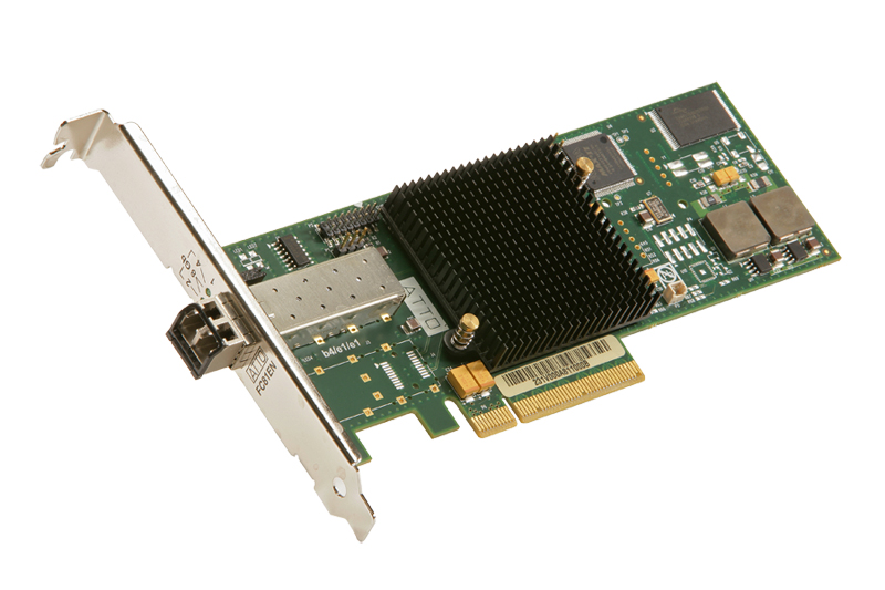 ATTO 8Gb FC 1Ch. PCIe x8 2.0 HBA SFP LC interface
