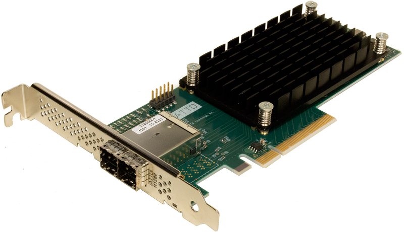 ATTO ExpressSAS x8 PCIe 3.0 to 12Gb SAS/SATA 8 Ext Port Low