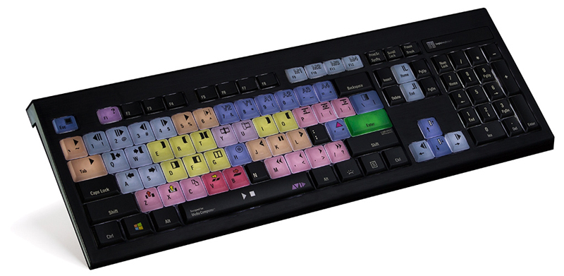 Logic ASTRA Davinci Resolve Backlit Keyboard PC (USB)