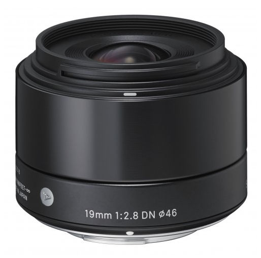 Sigma 19mm F2.8 DN Zwart MFT mount