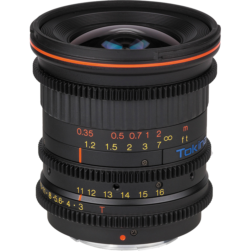 Tokina Cinema 11-16mm T3 Canon EF-mount