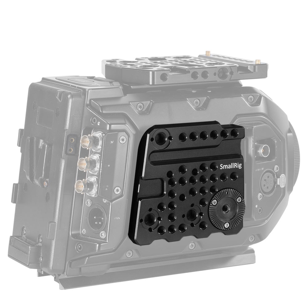 SMALLRIG 1854 SIDE PLATE FOR BLACKMAGIC URSA MINI - URSA MINI - Installed 2