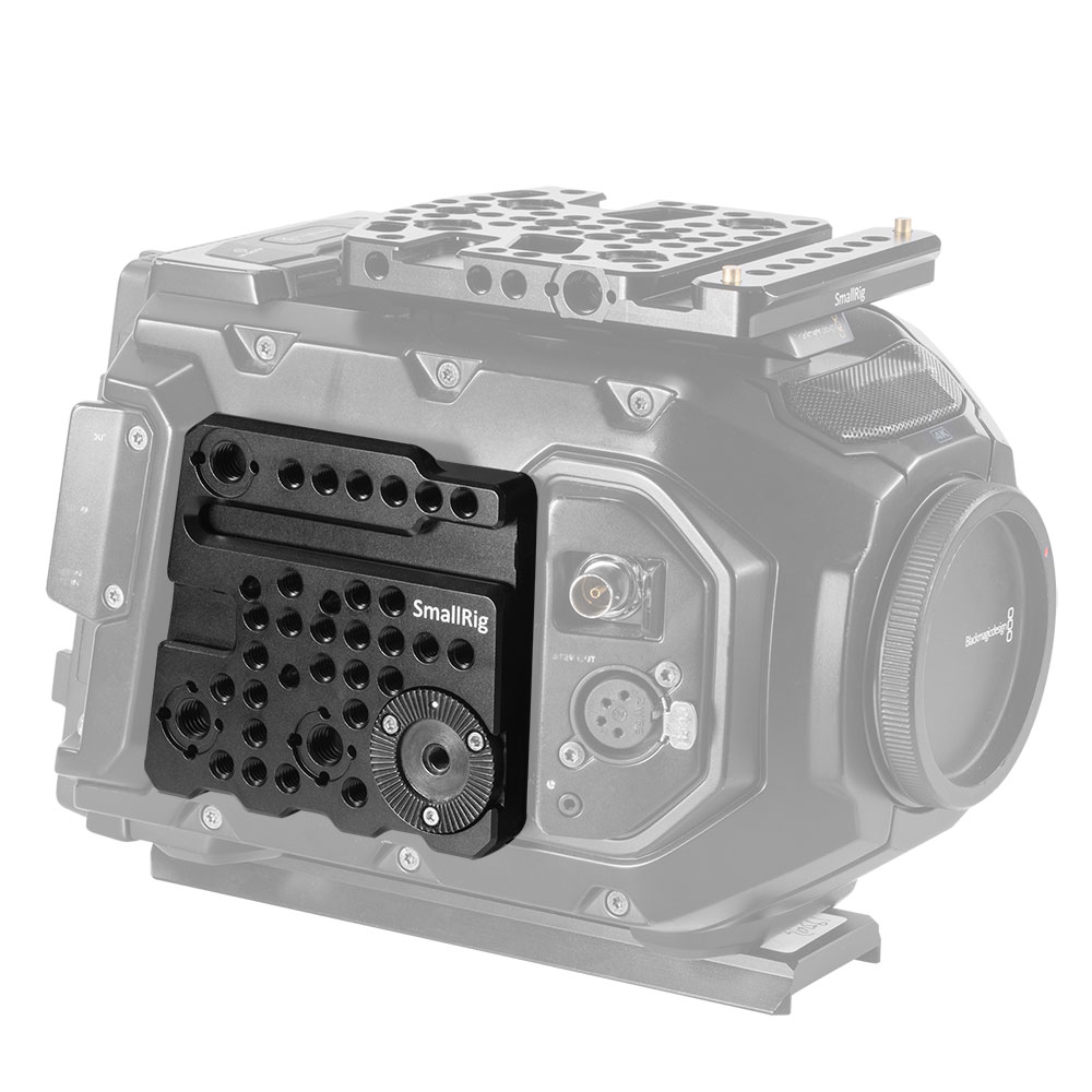 SMALLRIG 1854 SIDE PLATE FOR BLACKMAGIC URSA MINI - URSA MINI - Installed 3