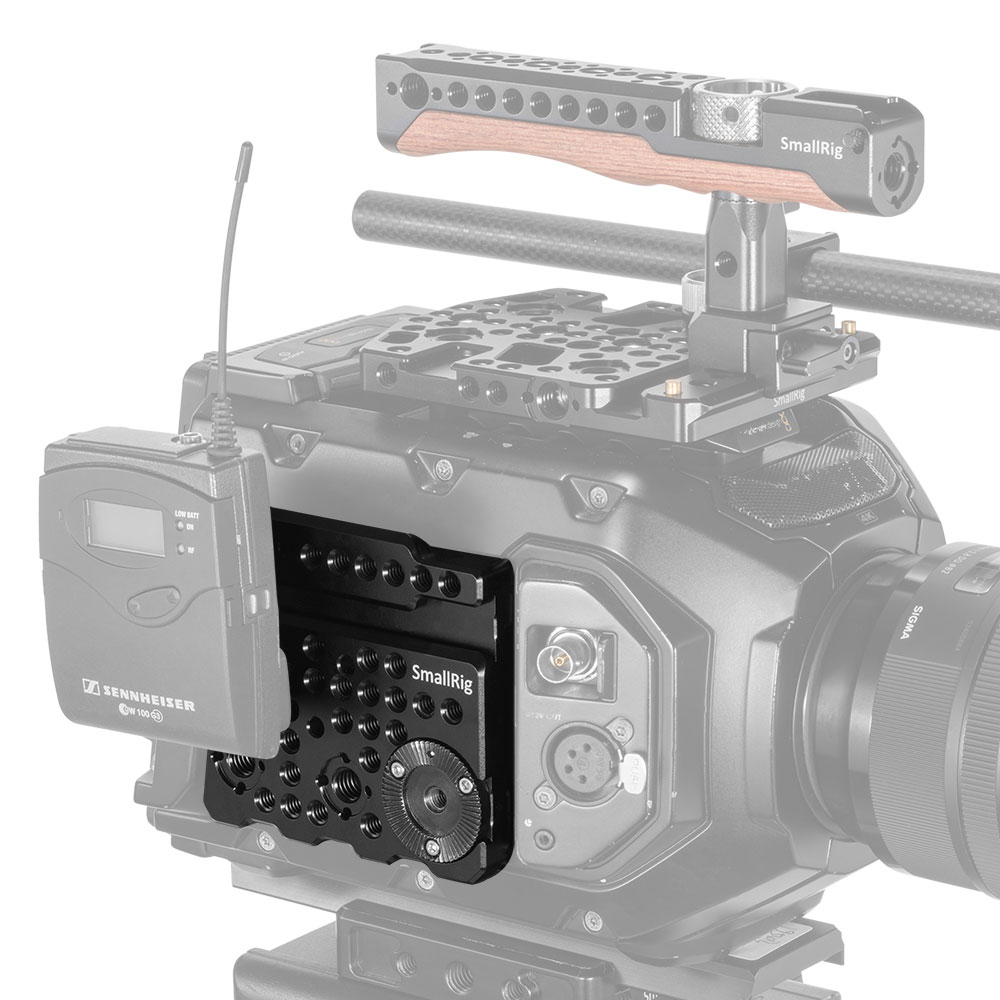 SMALLRIG 1854 SIDE PLATE FOR BLACKMAGIC URSA MINI - URSA MINI - Installed 4