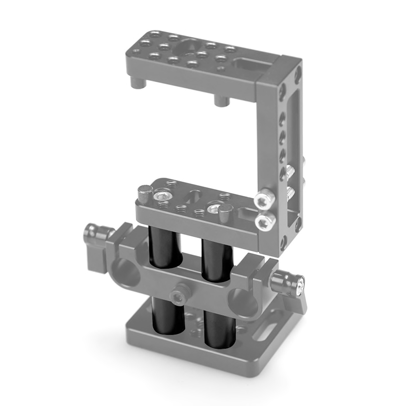 SmallRig 1590 15mm Rods (2.5 Inch, 2 pcs) (EOL) - Afbeelding 3