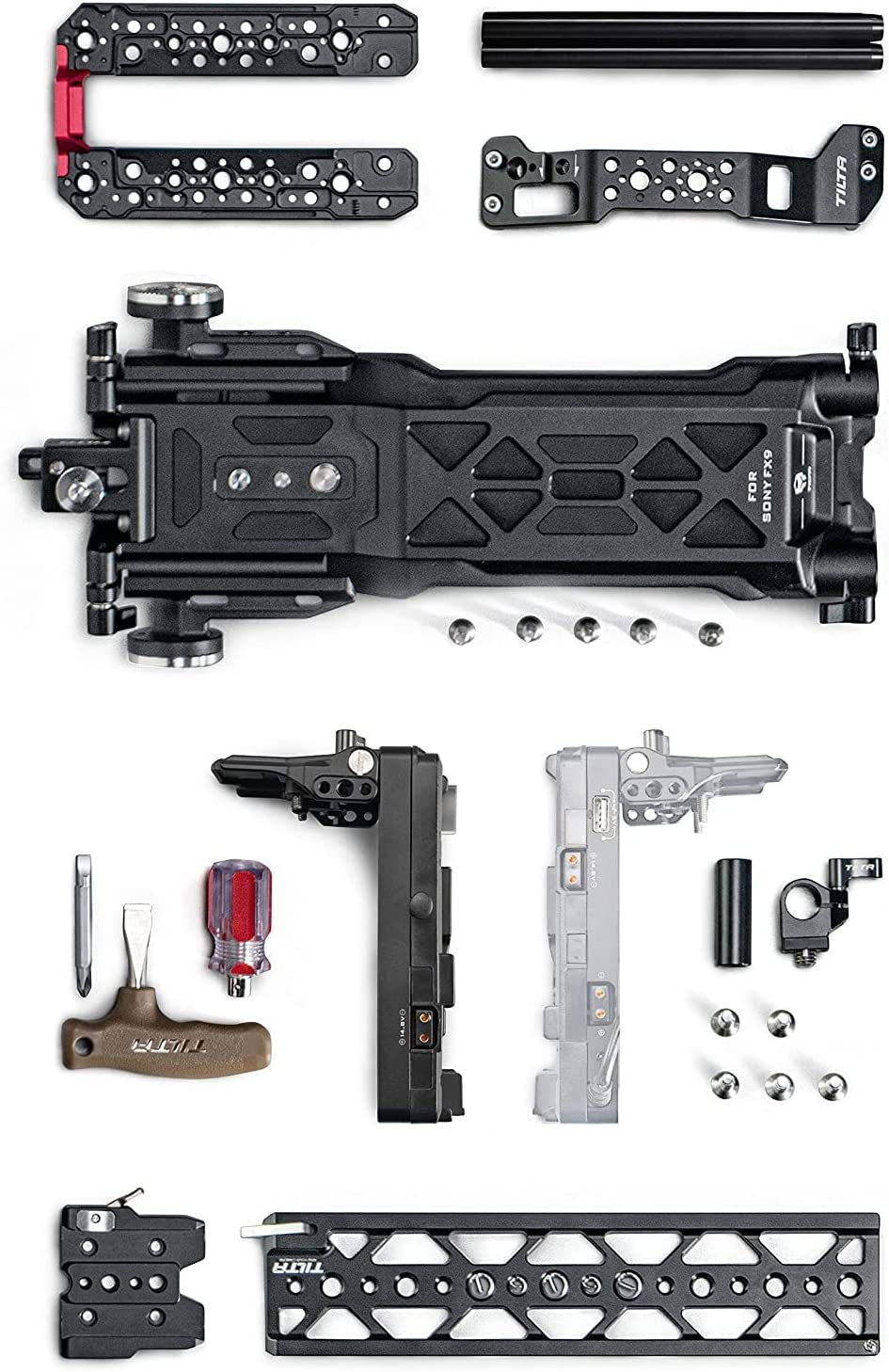 Tilta Camera Cage for Sony FX9 - Kit C V-Mount (EOL) (ES-T18-C-V ) - Afbeelding 4