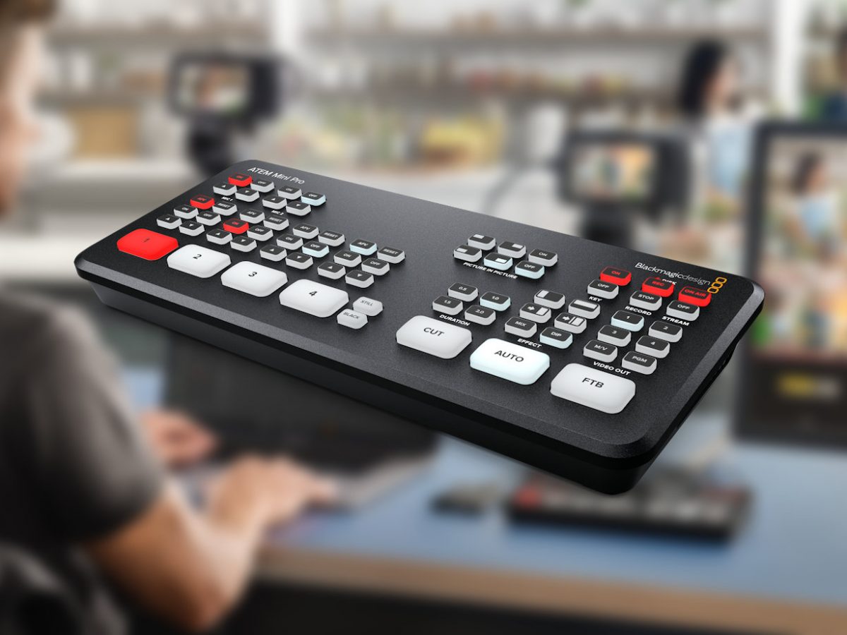 Blackmagic Introduceert ATEM Mini Pro