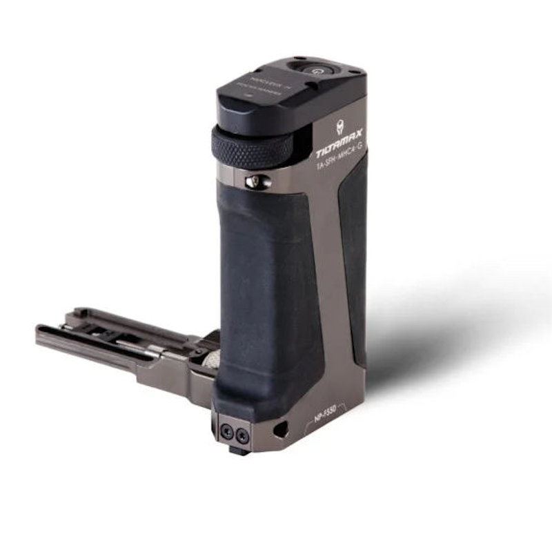 Tilta TA-SFH4-57-G Side Focus Handle type I voor Sony 570 accu voor camera’s cages als voor de BMPCC4K en 6K