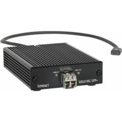 Solo10G Thunderbolt 3 to SFP+ 10 Gigabit Ethernet Adapter