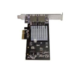 Startech Dual Port Network Card - 2-port PCI Express 10G - Intel X550