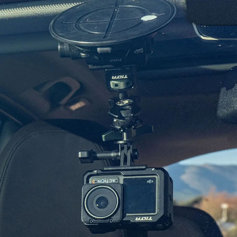 Tilta Full Camera Cage for DJI Osmo Action 3 (TA-T40-FCC) In action 2