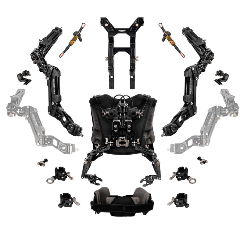 Cover photo for the Armorman 3.0 Gimbal Support System, which is built to offer support and comfortability while handling your gimbal. This is done by transferring the weight of the gimbal from your arms towards your body's core