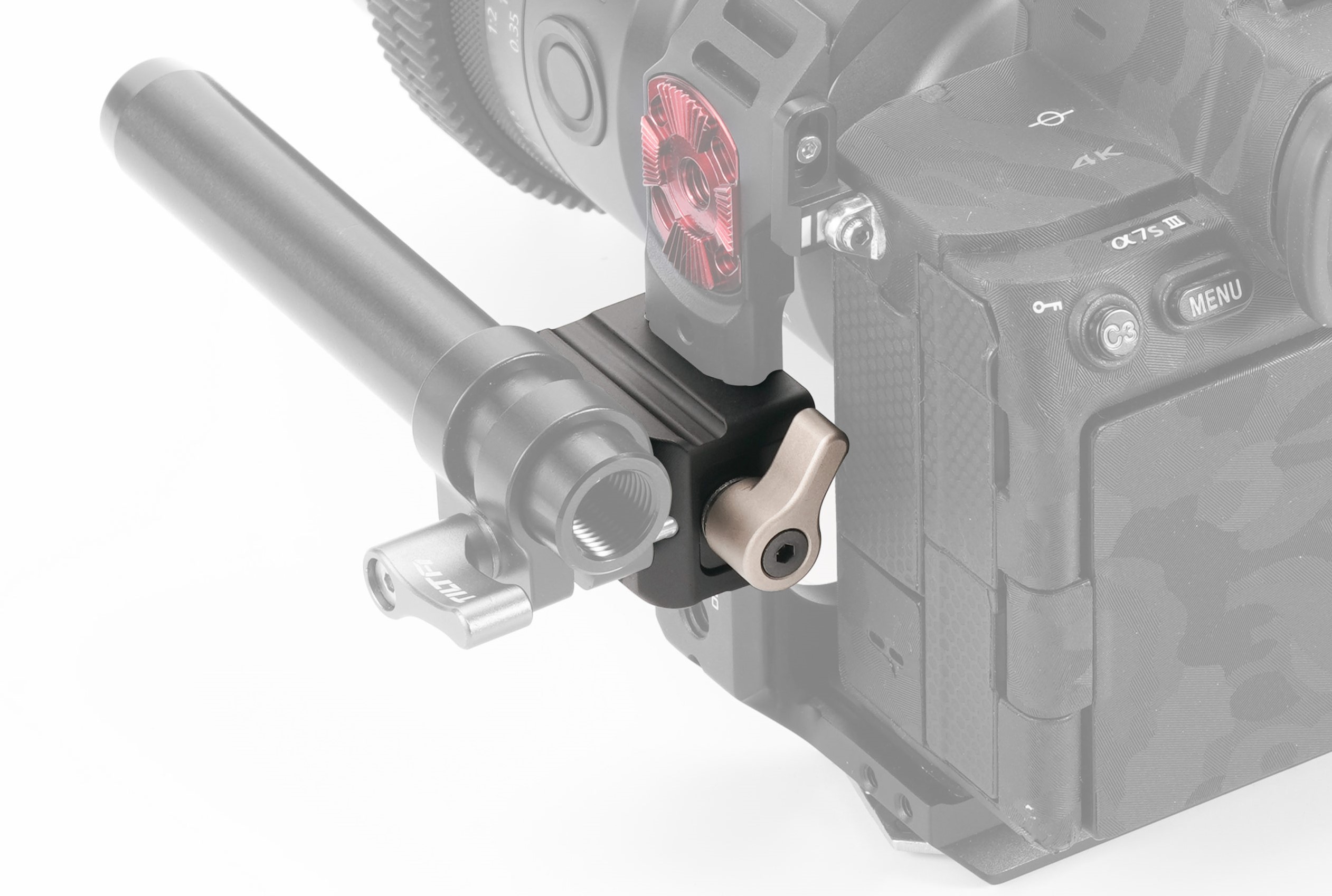 Tilta NATO Accessory Mounting Adapter - Black (TA-NMA-B) - Afbeelding 2