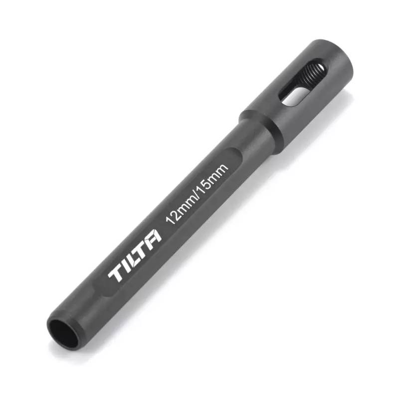Tilta 15mm to 12mm DJI Rod Adapter – Black (TA-15R-12R-B)