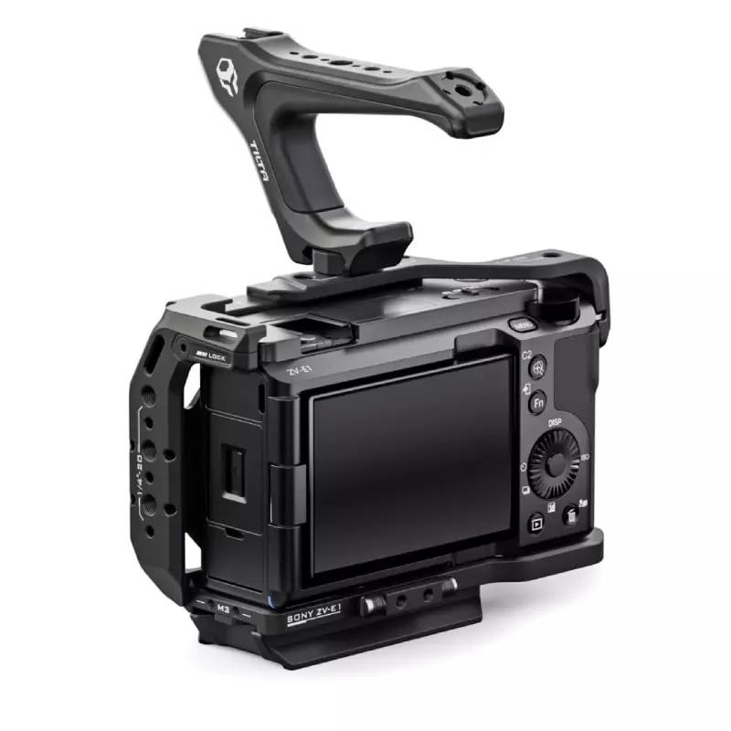 Tilta Camera Cage for Sony ZV-E1 Lightweight Kit – Black (TA-T35-B-B)