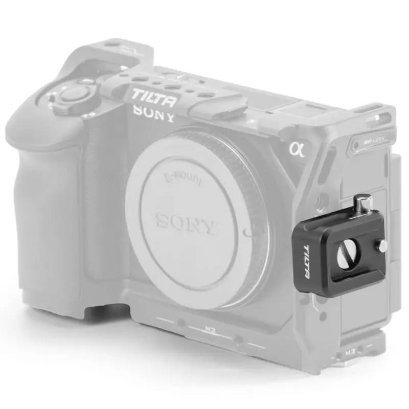 Tilta Cold Shoe Receiver Adapter with Locking Pin – Black (TA-CSR2-B)