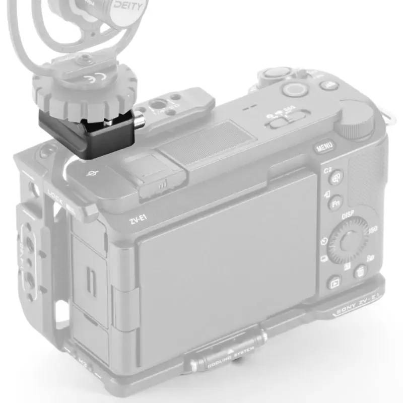 Tilta Cold Shoe Receiver Adapter with Locking Pin – Black (TA-CSR2-B)