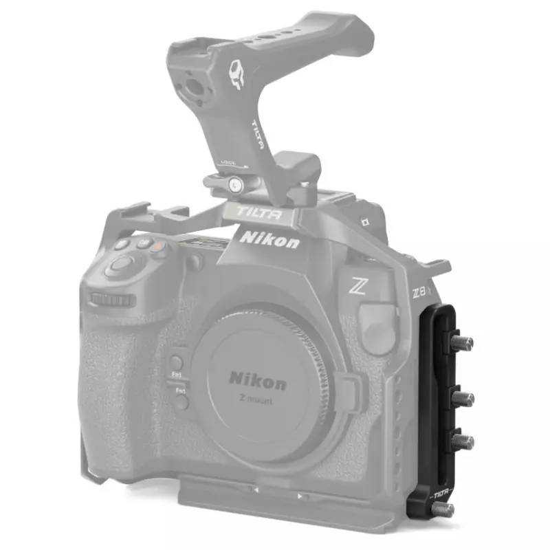 Tilta HDMI and USB-C Cable Clamp for Nikon Z8 – Black (TA-T55-CC1-B)