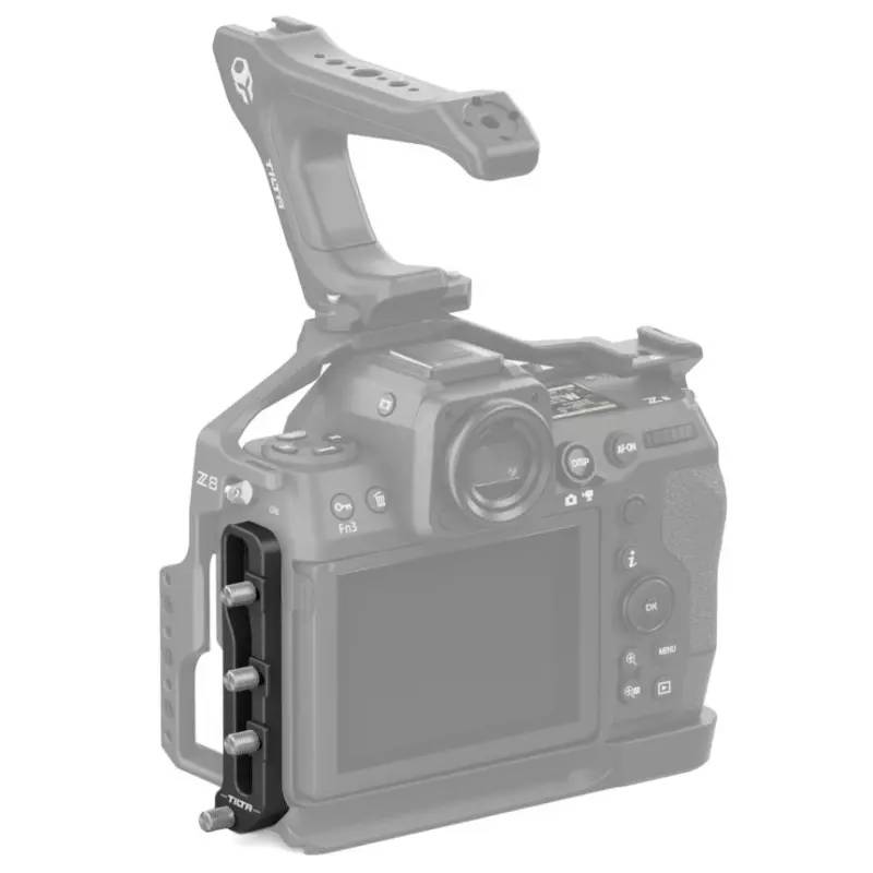 Tilta HDMI and USB-C Cable Clamp for Nikon Z8 – Black (TA-T55-CC1-B)