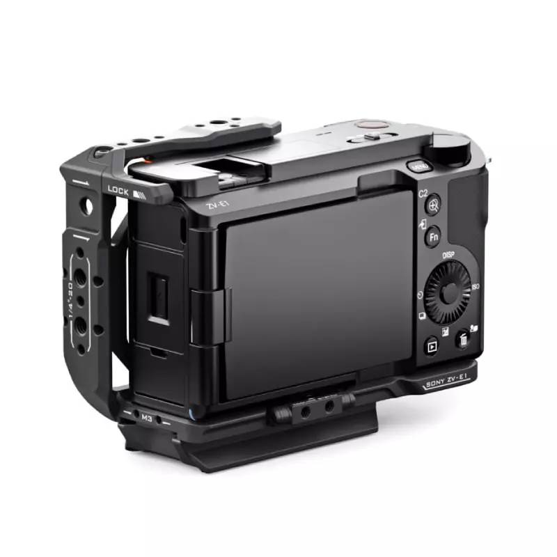 Tilta Half Camera Cage for Sony ZV-E1 – Black (TA-T35-HCC-B)