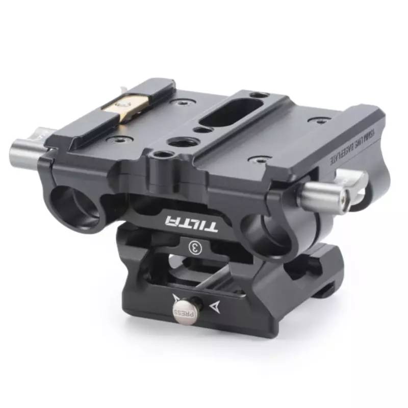 Tilta Modular 15mm LWS Baseplate Type III – Black (TA-MBP3-B)