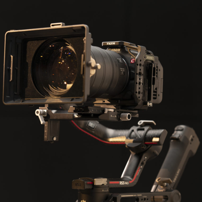 Tilta Half Camera Cage for Canon R5C Lightweight Kit - Black (TA-T32-B-B) - Afbeelding 4