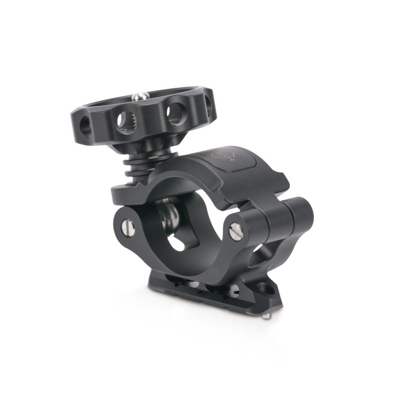 This Tilta 50mm Speed Rail Clamp to NATO Adapter allows you to easily securely mount an additional accessories to the Speed Rail setup.