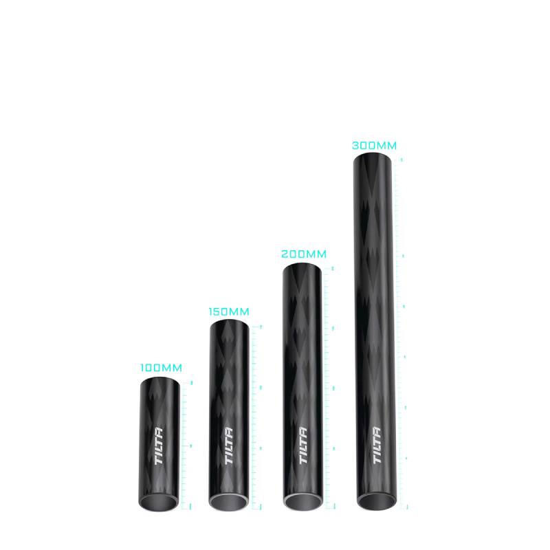 Tilta 15mm Carbon Fiber Rod Set (15cm) (TA-15RS-15-CF)