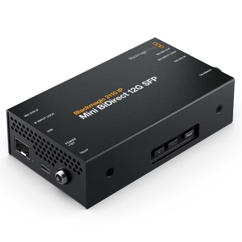 Blackmagic 2110 Video Over IP Mini BiDirect 12G SFP - Afbeelding 3