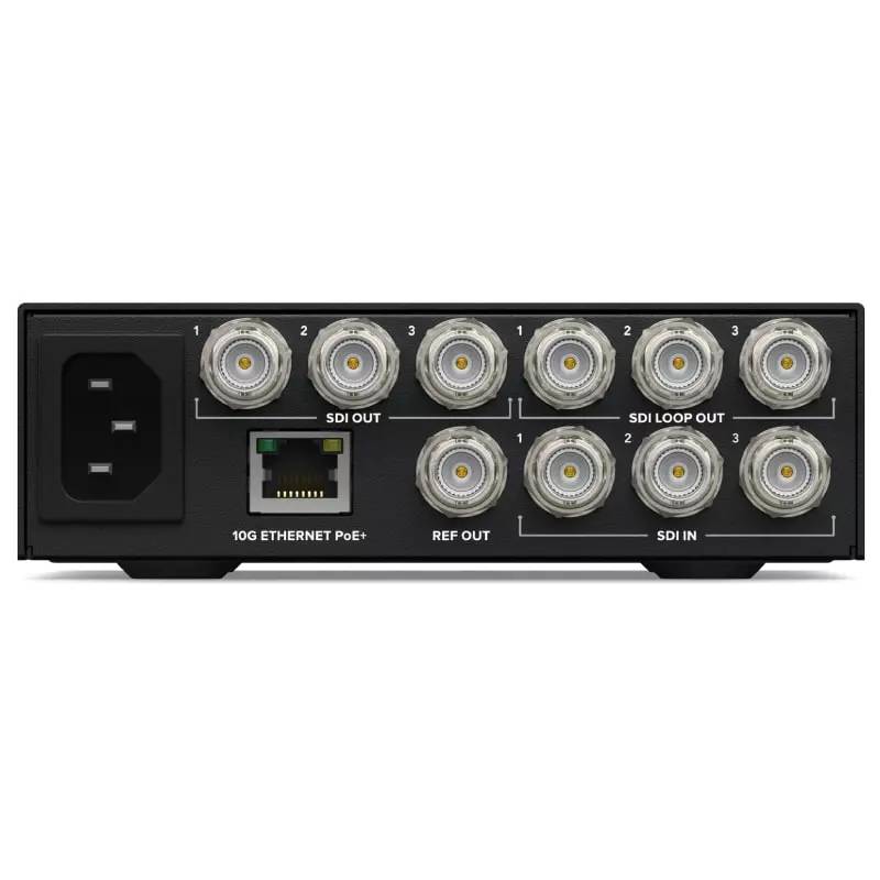 Blackmagic 2110 Video Over IP Converter 3x3G