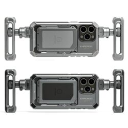 The Khronos Lightweight Kit for iPhone 15 Pro is the next step in mobile filmmaking, designed for both models of the iPhone 15.