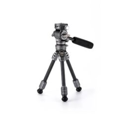 TILTA Table Top Video Tripod with Fluid Head and Carbon Legs - Space Grey (TT-VT03-FB-SG)