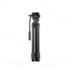 Tilta 75mm Cine Fluid Head with 3-Stage Carbon Fiber Tripod - Forest Camo (TT-CT08-75-FC)