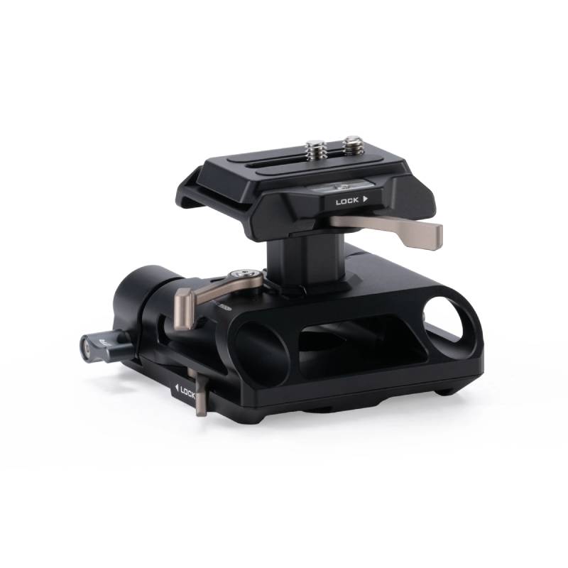 Tilta Arca Height Adjustable 15mm LWS Baseplate - Black (TA-HABP-B)