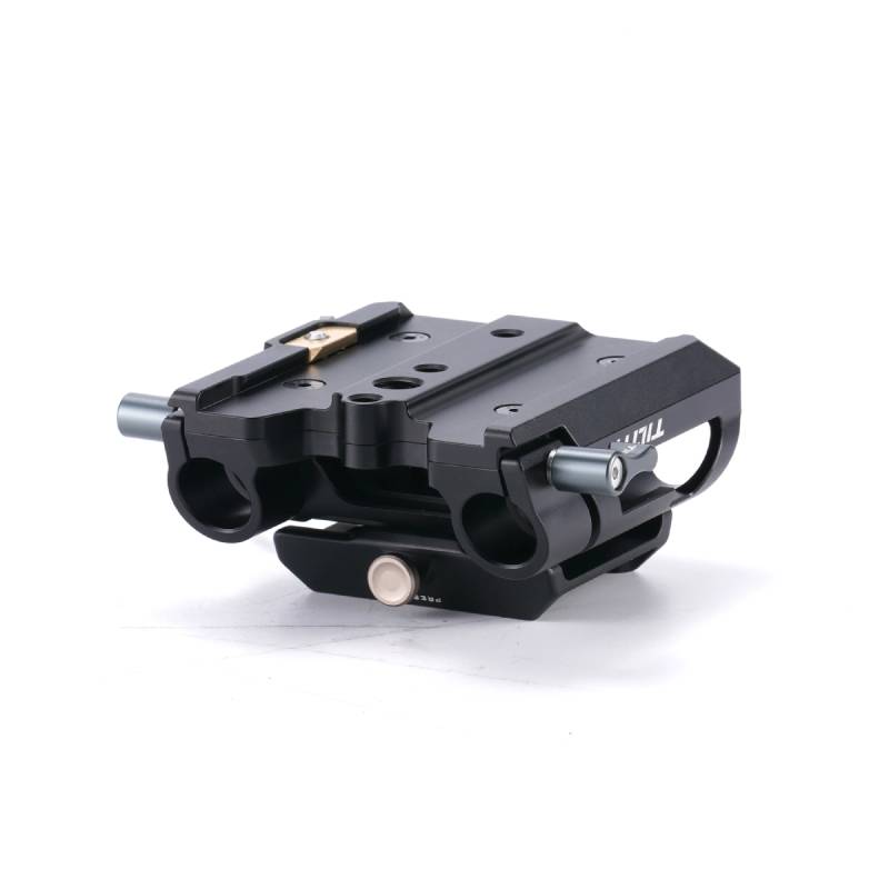 Tilta Arca Height Adjustable 15mm LWS Baseplate - Black (TA-HABP-B)