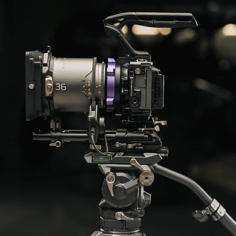 Tilta Arca Height Adjustable 15mm LWS Baseplate - Black (TA-HABP-B)