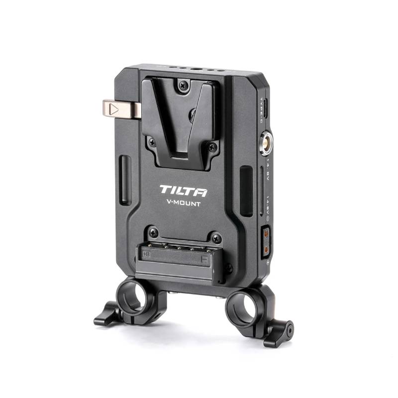 Tilta Mini PD V Mount Battery Plate – Black (TA-BTP4-V-B)