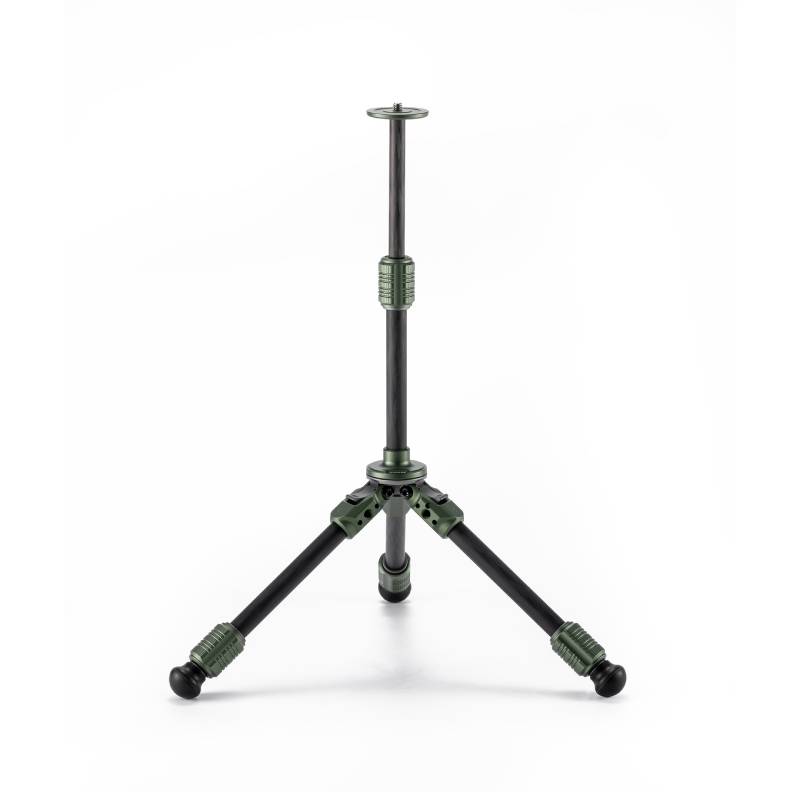 Tilta Tabletop Ball Head with 1-Stage Carbon Fiber Tripod Legs (3KG) Extendable Edition - Forest Green (TT-BT03E-FB-FG) - Afbeelding 4