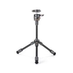 Tilta Tabletop Ball Head with 1-Stage Carbon Fiber Tripod Legs (3KG) Extendable Edition - Space Grey (TT-BT03E-FB-SG)