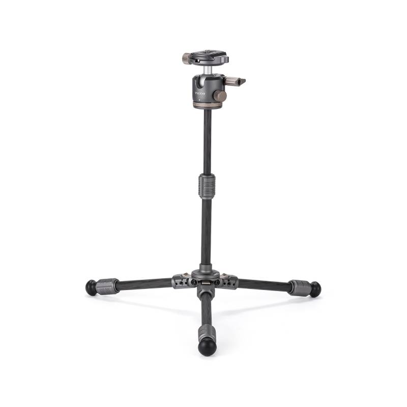 Tilta Tabletop Ball Head with 1-Stage Carbon Fiber Tripod Legs (3KG) Extendable Edition - Space Grey (TT-BT03E-FB-SG) - Afbeelding 4
