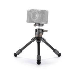 Tilta Tabletop Tripod Kit Tabletop Ball Head with 1-Stage Carbon Fiber Tripod Legs - Forest Green (TT-BT03-FB-SG)